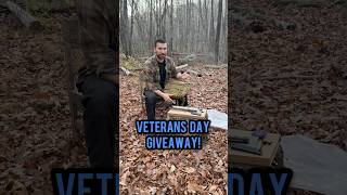 Veterans Day Giveaway rucksack bugoutgear throwingaxe veteransday [upl. by Plath]