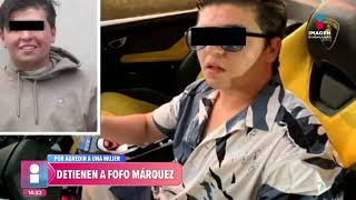 Detienen a Fofo Márquez por golpear a una mujer  ImagenNoticiasGDL con FabiolaAnaya [upl. by Rama]