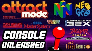 Attract Mode Console Unleashed AllinOne Showcase arcadepunks coinops emulator [upl. by Eixid]