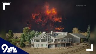 2 fires burning in Boulder County forcing thousands to evacuate [upl. by Amles]