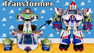 Toy Story Transformer Mecha Buzz parte 2 [upl. by Anaj535]