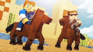 Minecraft Daycare  BABY BECOMES COWBOY [upl. by Legir]