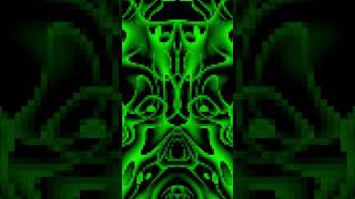 Green abstract pixelated vjloopsneon animation vjbackground vj [upl. by Fielding]