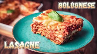 LASAGNE BOLOGNESE  Najlepsza jaką zrobisz [upl. by Belford]