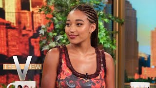 Amandla Stenberg Talks Starring In New Star Wars Series The Acolyte  The View [upl. by Phip]