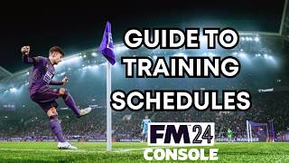 Training Schedules  FM24 Console [upl. by Aissatan574]