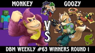 DBM Weekly 63  Monkey vs Goozy  Best of 5  Winners Round 1 [upl. by Atteiluj]