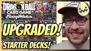 Dragon Ball Super Fusion World Upgraded Starter Decks [upl. by Oterol]