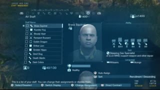 MGS5 How to get Sleeping Gas Specialist Phantom Pain [upl. by Adda]