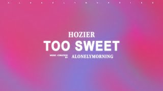 Hozier  Too Sweet Lyrics [upl. by Millian440]