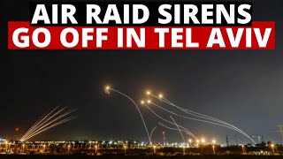 LIVE IsraelHamas War Missile Over Tel Aviv Intercepted By Iron Dome  Gaza  Hamas  IDF [upl. by Ffoeg]