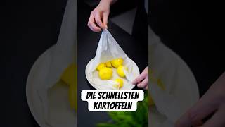 Kartoffeln in Rekordzeit – Der MikrowellenTrick 🥔⚡ [upl. by Necila]