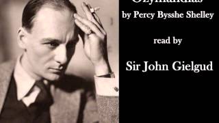 Ozymandias by Percy Bysshe Shelley read by John Gielgud [upl. by Nettirb]