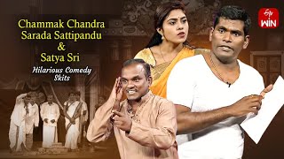 Chammak Chandra Sarada Sattipandu amp Satyasri Hilarious Comedy Skits  Extra Jabardasth  ETV Telugu [upl. by Atinniuq665]