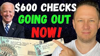 NEW 600 STIMULUS CHECKS GOING OUT NOW Fourth Stimulus Check Update Today 2021 amp Daily News [upl. by Ahsiemac]