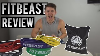 FitBeast Resistance Band REVIEW  Perfect As GYMS Close Again [upl. by Eelhsa903]