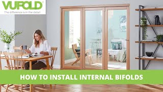 How to Install an Internal Bifold Door [upl. by Oeht]