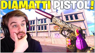 The Diamatti Pistol Is BROKEN On Alcatraz  Best Diamatti Setup Rebirth Island  Warzone [upl. by Bertram]