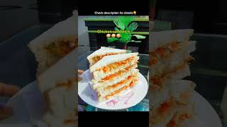 Homemade Chicken sandwich🥪 chickensandwich sandwichrecipe sandwich recipe foodshorts homemade [upl. by Derriey]