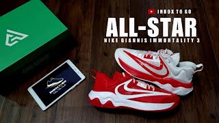 NBA ALLSTAR 2024 Nike Giannis Immortality 3 UNBOXING [upl. by Nore323]