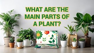 What are the main parts of a plant  AskNShare  QnA Series 14 [upl. by Neerihs938]