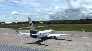 Sunexpress 737800 at Gate at FDH HD [upl. by Victoria545]