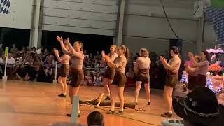 Beautiful German Girls Dancing at Frankenmuth Oktoberfest 2024 😃😃😃 [upl. by Cleave]