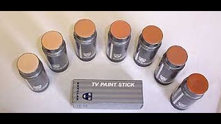 Kryolan TV paint stick Review and application part 2 [upl. by Manthei]