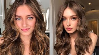 Trendy beautiful 30 Coffee Brown Hair Color 2022 [upl. by Lagasse500]