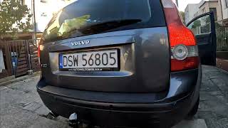 volvo v50 t5 tłumik końcowy peśla przelot Buczenie po odpuszczeniu przy 2000 rpm [upl. by Myrle579]