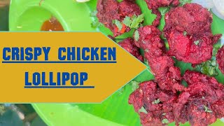 Chicken lollipop  chicken crispy lollipop lollipop recipe recipechinesefood cooking [upl. by Jehanna]