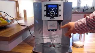 Delonghi Perfecta Cappuccino Esam 5500 review Test Deutsch Fazit [upl. by Alien]