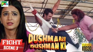 Dushmani Dushman Ki  Chirru Movie  Chiranjeevi Sarja amp Kriti Kharbanda  Fight Scene 03 [upl. by Atekram]