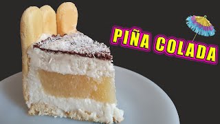 Pina colada torta recept  SÜTÉS NÉLKÜL  Anzsy Konyhája [upl. by Annav453]