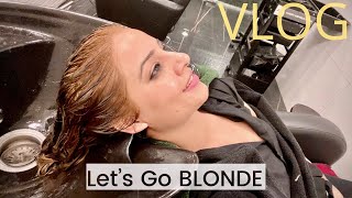 DYEING MY HAIR ‘GOLDEN BLONDE’ Social Experiment  Hair Color Vlog [upl. by Aleydis]