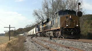 CSX ex BampO Indiana Sub Rail Action Feat CPLs 10303124 [upl. by Naelcm449]