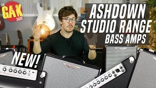 Super Lightweight Bass Amps From Ashdown  The Studio Range [upl. by Narret]