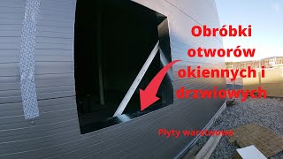 Obróbki otworów okiennych i drzwiowych w płytach warstwowych [upl. by Dorren437]