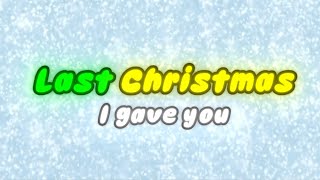 Last Christmas  Wham Lyric Video [upl. by Eudosia721]