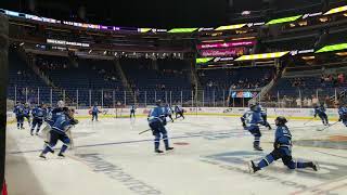 Jacksonville Icemen warmup 12292018 ORL [upl. by Ephram567]