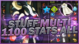 CRÂ STUFF MULTI 1100 STATS ALL VA DÉTRUIRE DOFUS [upl. by Elwee]