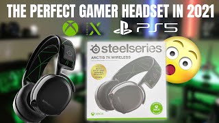 The PERFECT Gamer Headset In 2021 Steel Series Arctis 7X Wireless For Your PS5 amp Xbox Series X [upl. by Tnarud]