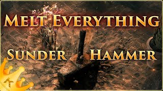 Melt Everything  Hammer Sunder Titan  PoE 2 Build Guide [upl. by Awjan]