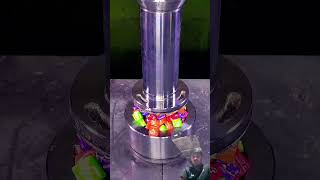 Compilation Of Best Candy Crushes With Hydraulic Press satisfying hydraulicpress crushing [upl. by Gunnar]