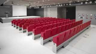 Fixed seats and mobile seating systems for public spaces [upl. by Laemsi728]