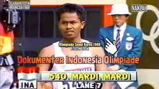 Sejarah Indonesia Di Cabang Atletik Olimpiade 1988  Semifinal Seoul Korea [upl. by Geraldine]