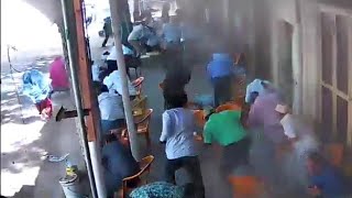 DAAWO Qaabka Uu isku Qarxiyay Ninkii Maanta Muqdisho isku Qarxiyay iyo Muuqaal Naxdin leh oo CCTV [upl. by Otsirave]