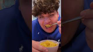 DIDDY MAC 💦 asmrsounds foodie asrmeating food mukbang macandcheese foodvlog fyp [upl. by Atirys980]