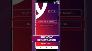 SBI YONO New Registration Full Process [upl. by Elison993]