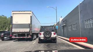 Driving in Burbank California USA [upl. by Ylsel615]